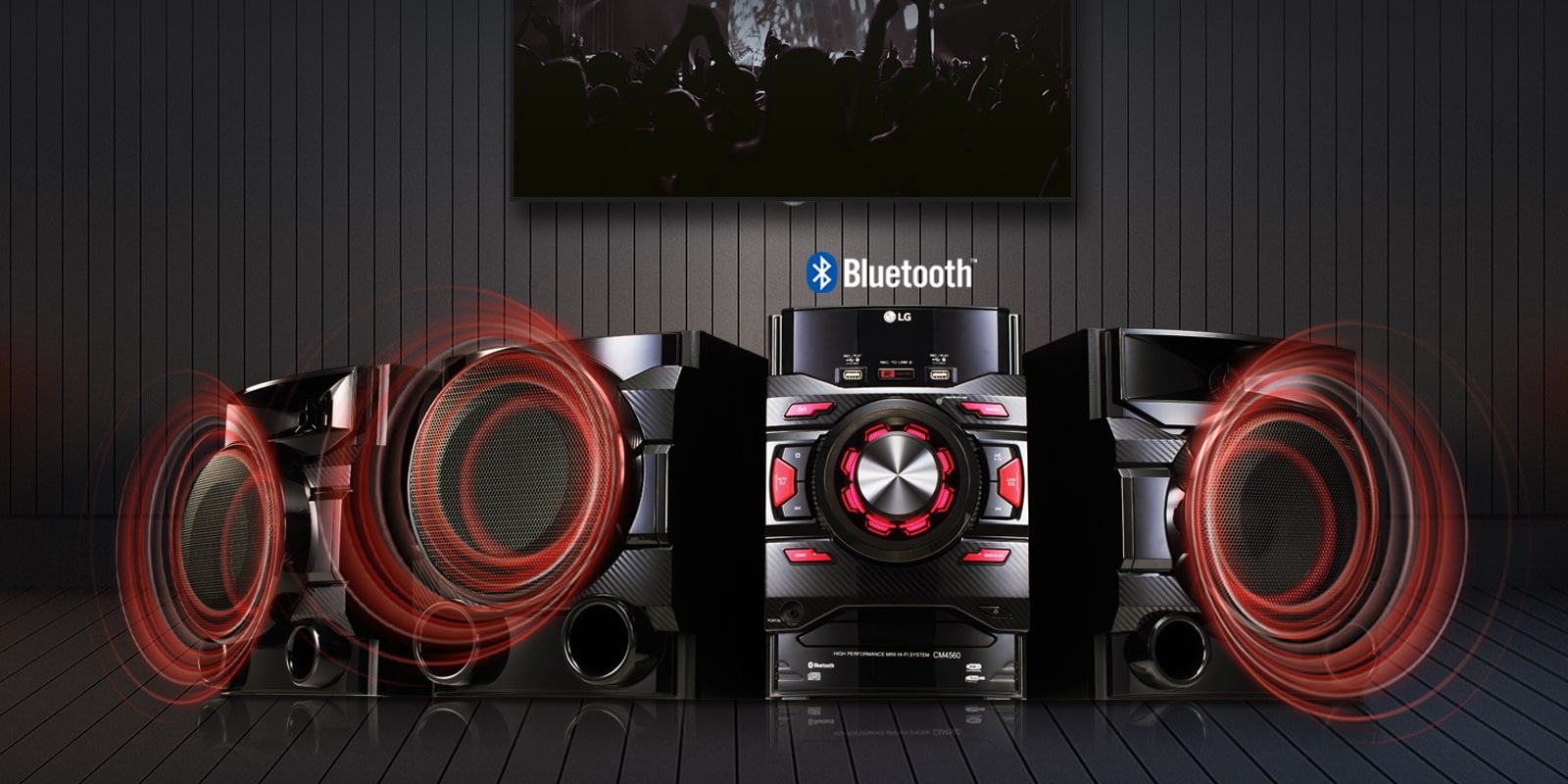 LG 220W, Mini Audio, Karaoke, Multi Lighting, Multi jukebox LG Africa